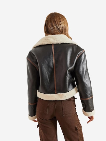 Veste mi-saison Bianco Lucci en noir