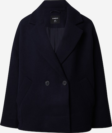 Lindex Between-Season Jacket 'Dehlia' in Blue: front