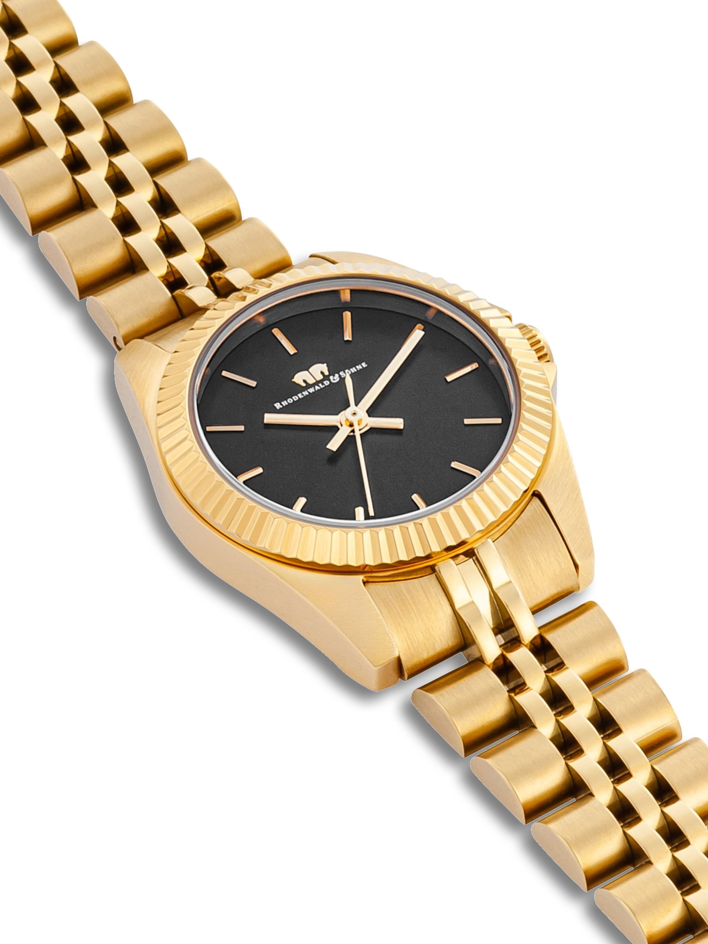 Rhodenwald & Söhne Analog watch in Gold