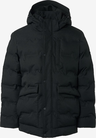 No Excess Performance Jacket in Black: front