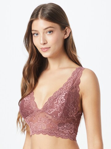 ONLY Bustier BH 'CHLOE' in Braun: predná strana