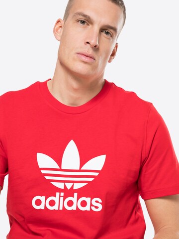ADIDAS ORIGINALS T-Shirt in Rot