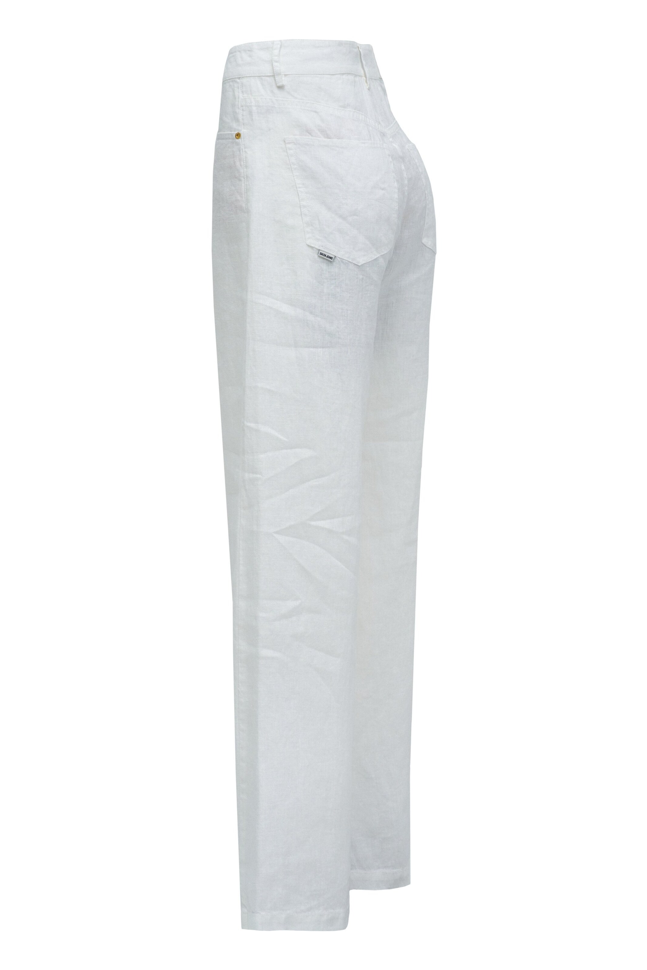 Salsa Jeans Wide leg Chino trousers in White