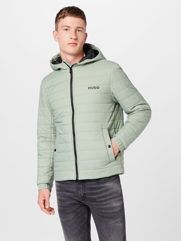 HUGO Between-season jacket 'Bene' in Green: front