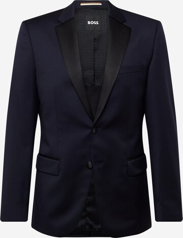 Coupe regular Veste de costume 'H-Huge-Tux-N-B1' BOSS en bleu : devant