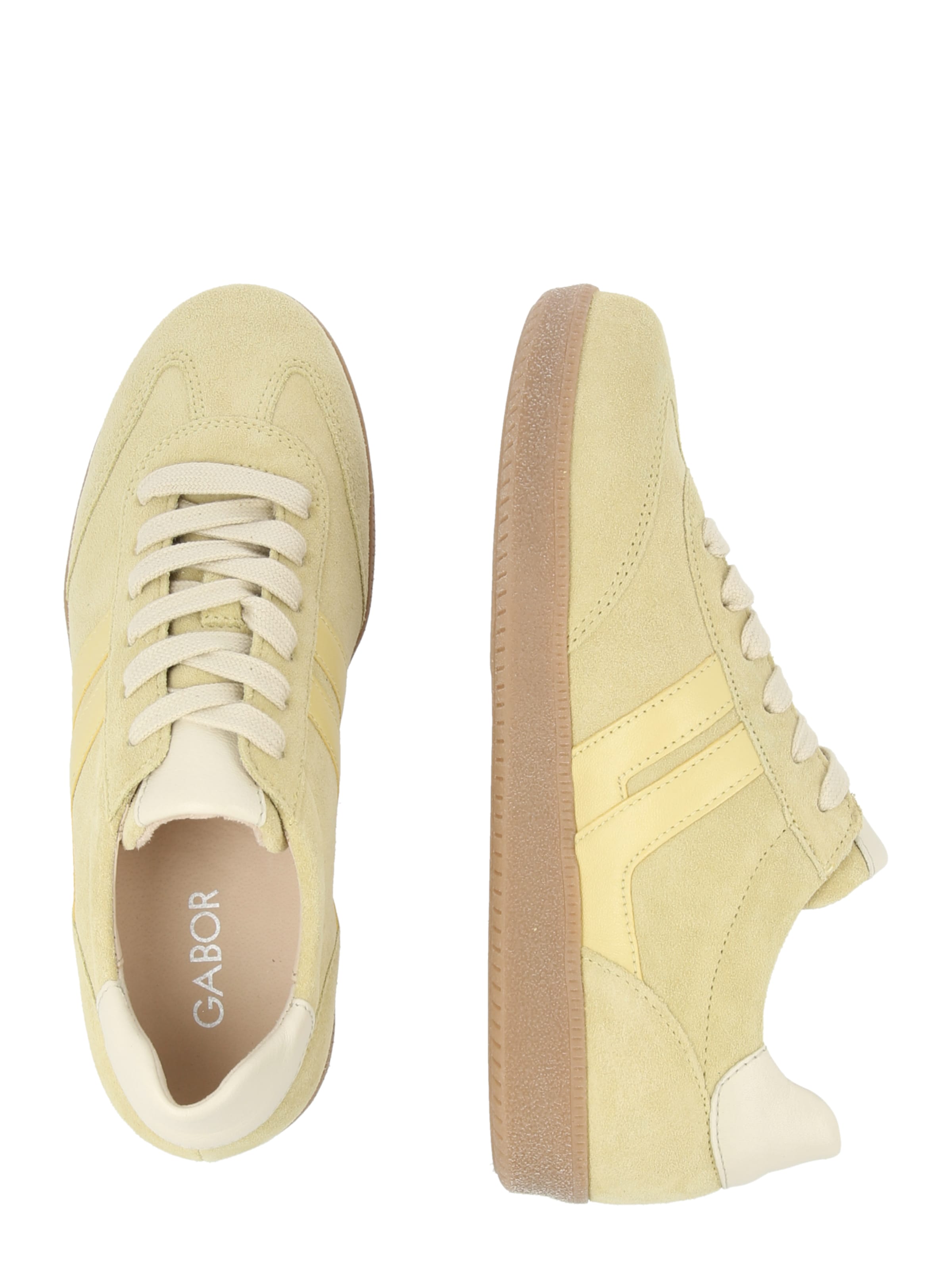 GABOR Σνίκερ χαμηλό σε κίτρινο