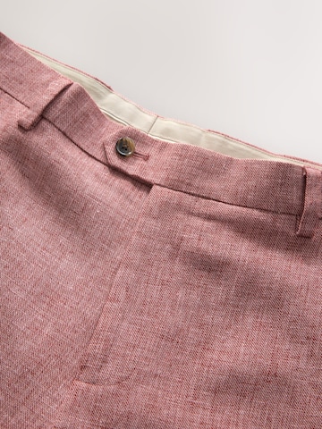 Next Normalny krój Spodnie w kant w kolorze różowy