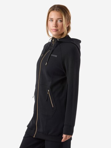 Seaside Sweat jacket 'Lounge' in Black