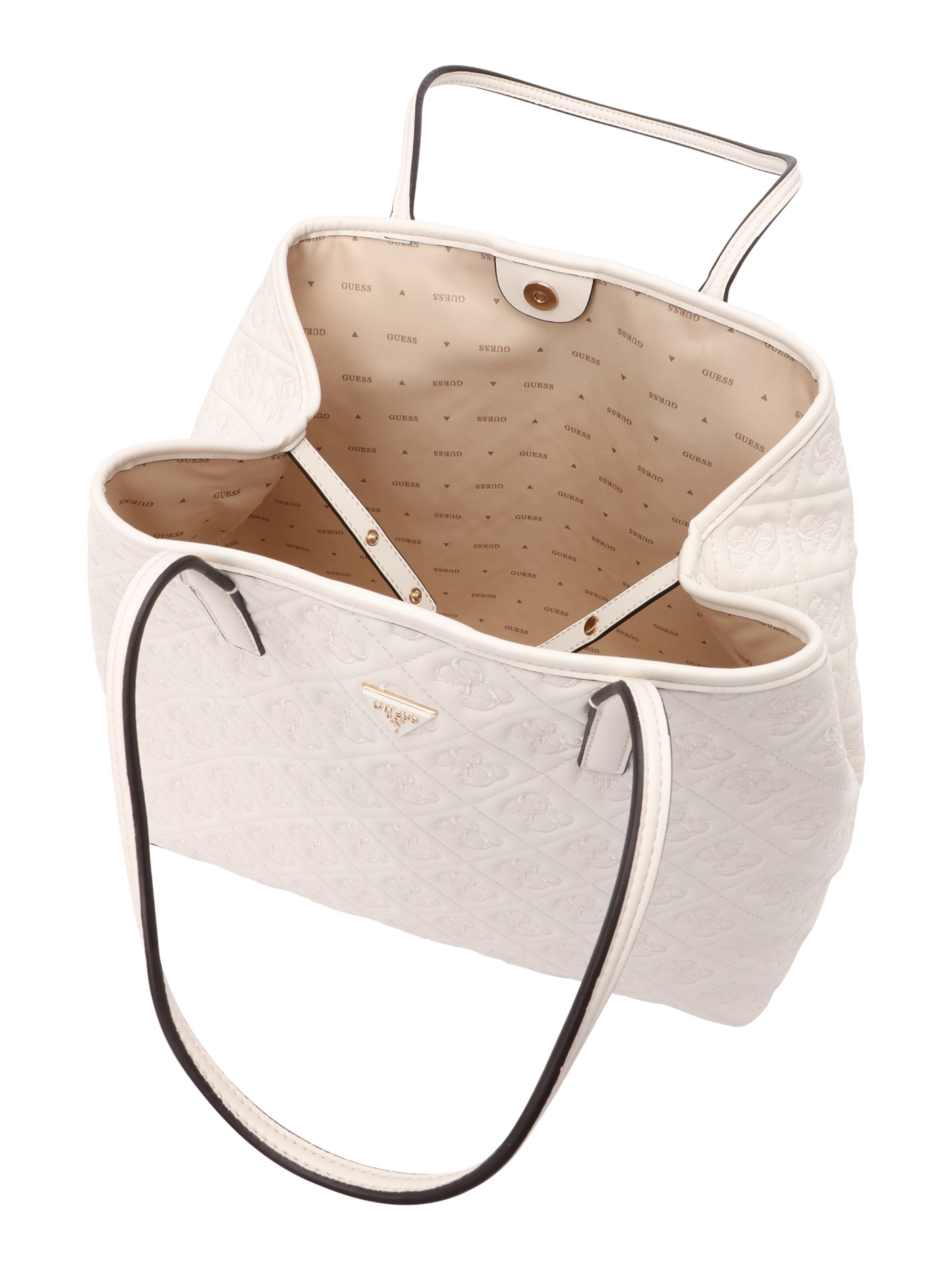 GUESS Шоппер 'ADELASIA LARGE 2 IN 1 TOTE' в Белый