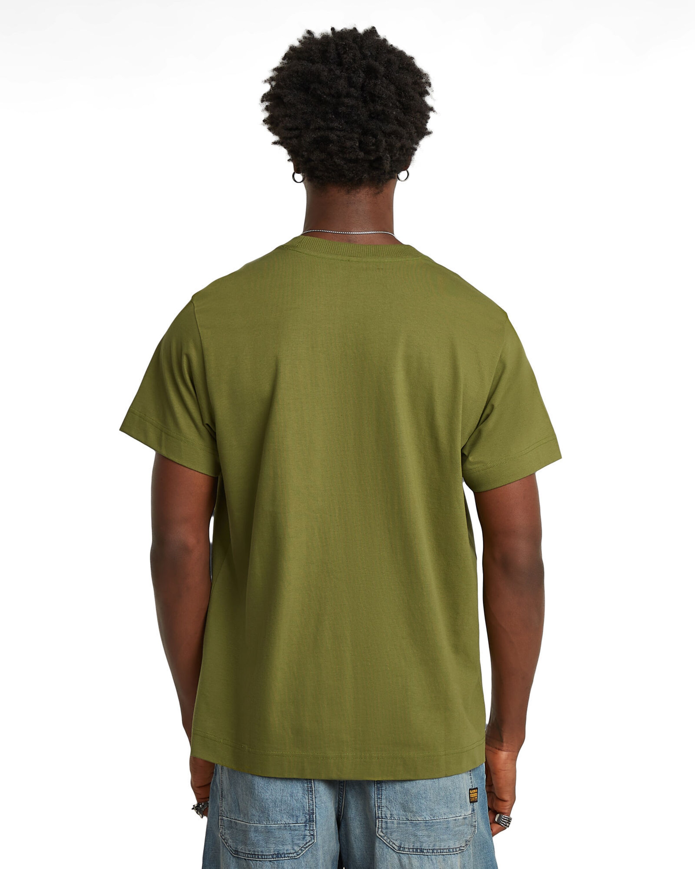 G-STAR Shirt 'Essential' in Green