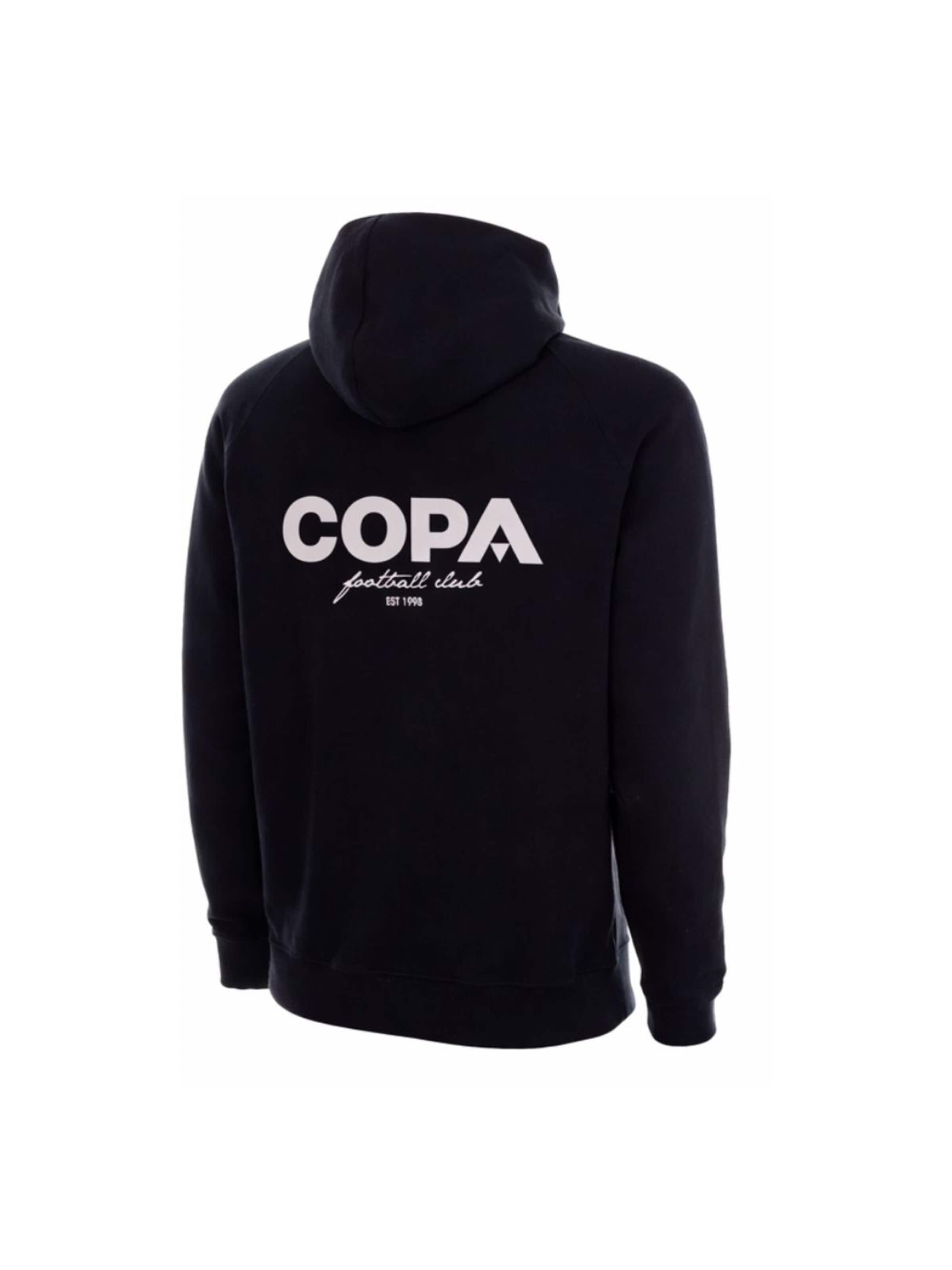 COPA FOOTBALL Trui 'COPA Football Club Hoodie' in Zwart