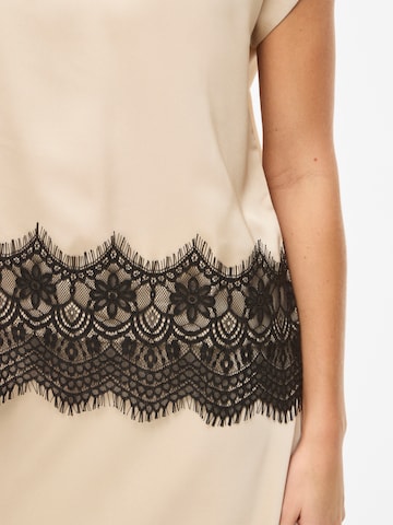 VILA Блуза 'VIELLETTE' в сиво