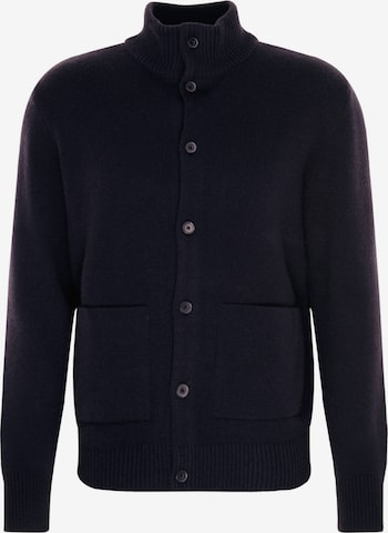 Vestes en maille SEIDENSTICKER en bleu : devant