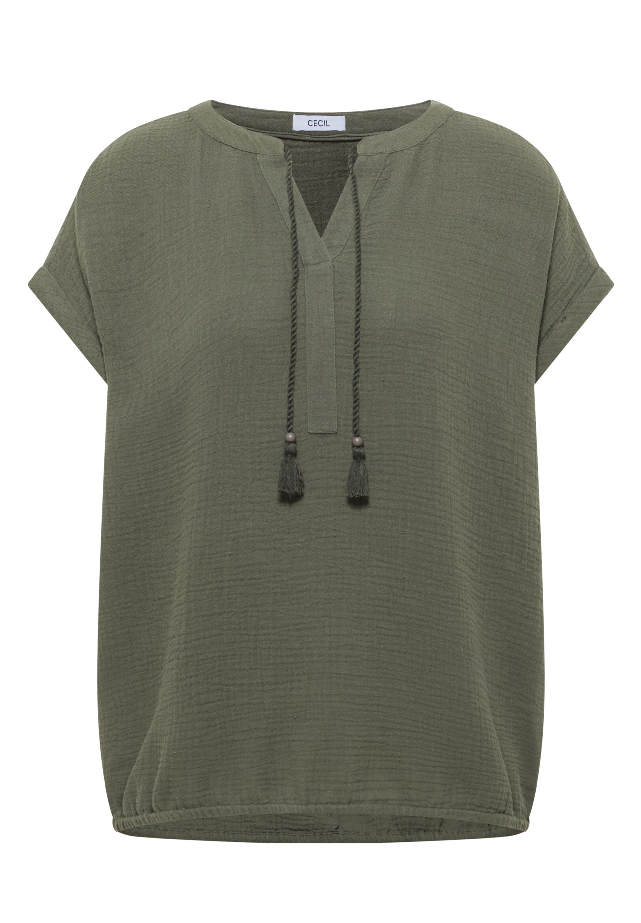 CECIL Bluse in Grün: Vorderseite