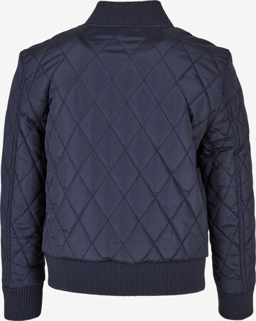 Urban Classics Between-Season Jacket 'Diamond' in Blue