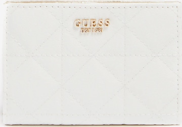 GUESS Wallet 'Malia' in White: front