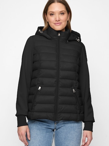 Covered Jacke 'SOPHIA 3' in Schwarz: Vorderseite