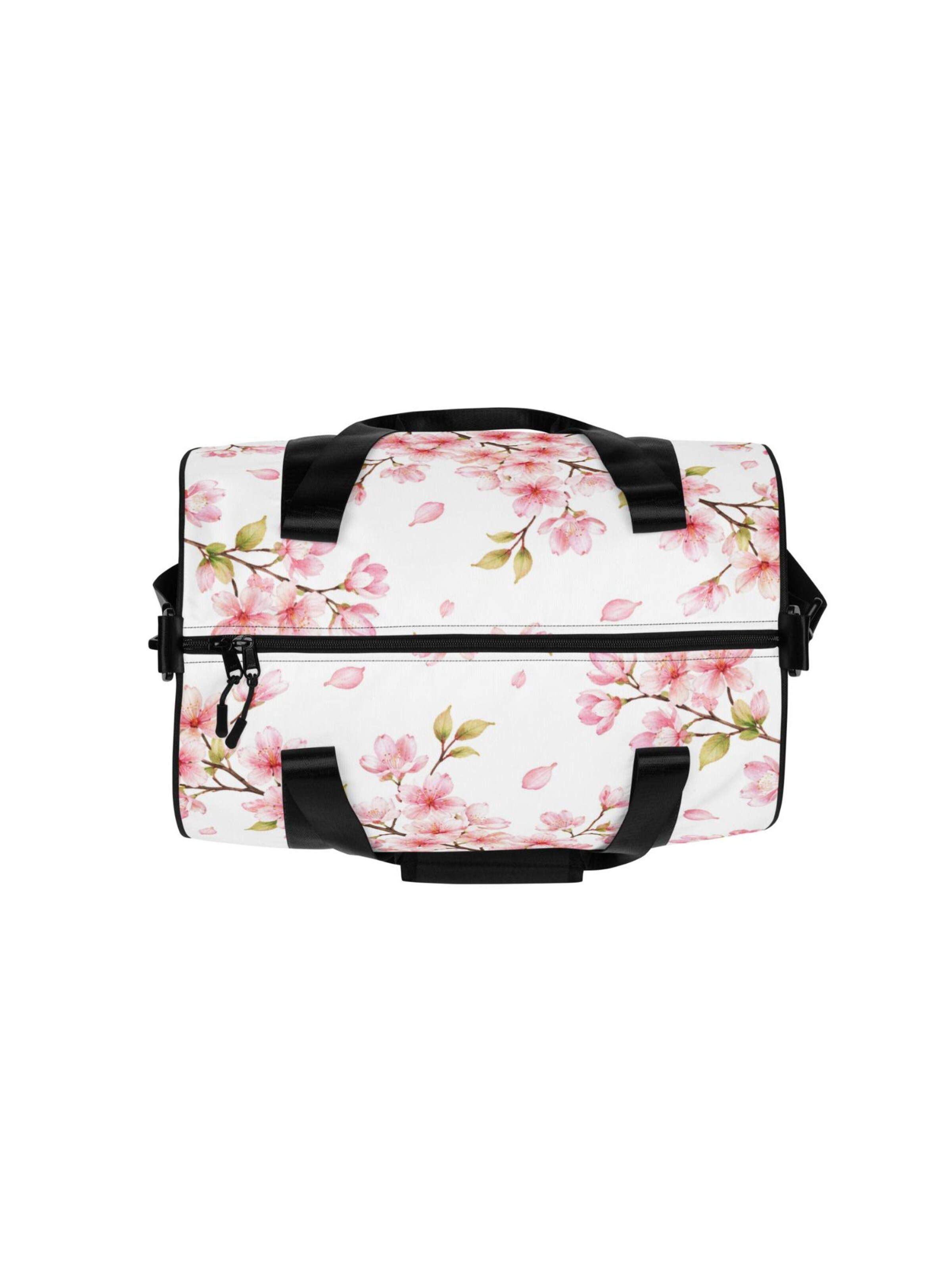 Good to Blue Sportturnbeutel 'Cherry Blossom' in Weiß