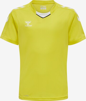 T-Shirt fonctionnel Hummel en jaune : devant