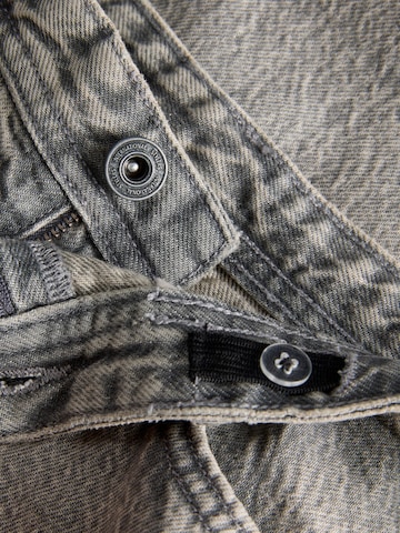 pilka Jack & Jones Junior Plačios klešnės Džinsai 'JJIDAVE JJORIGINAL'
