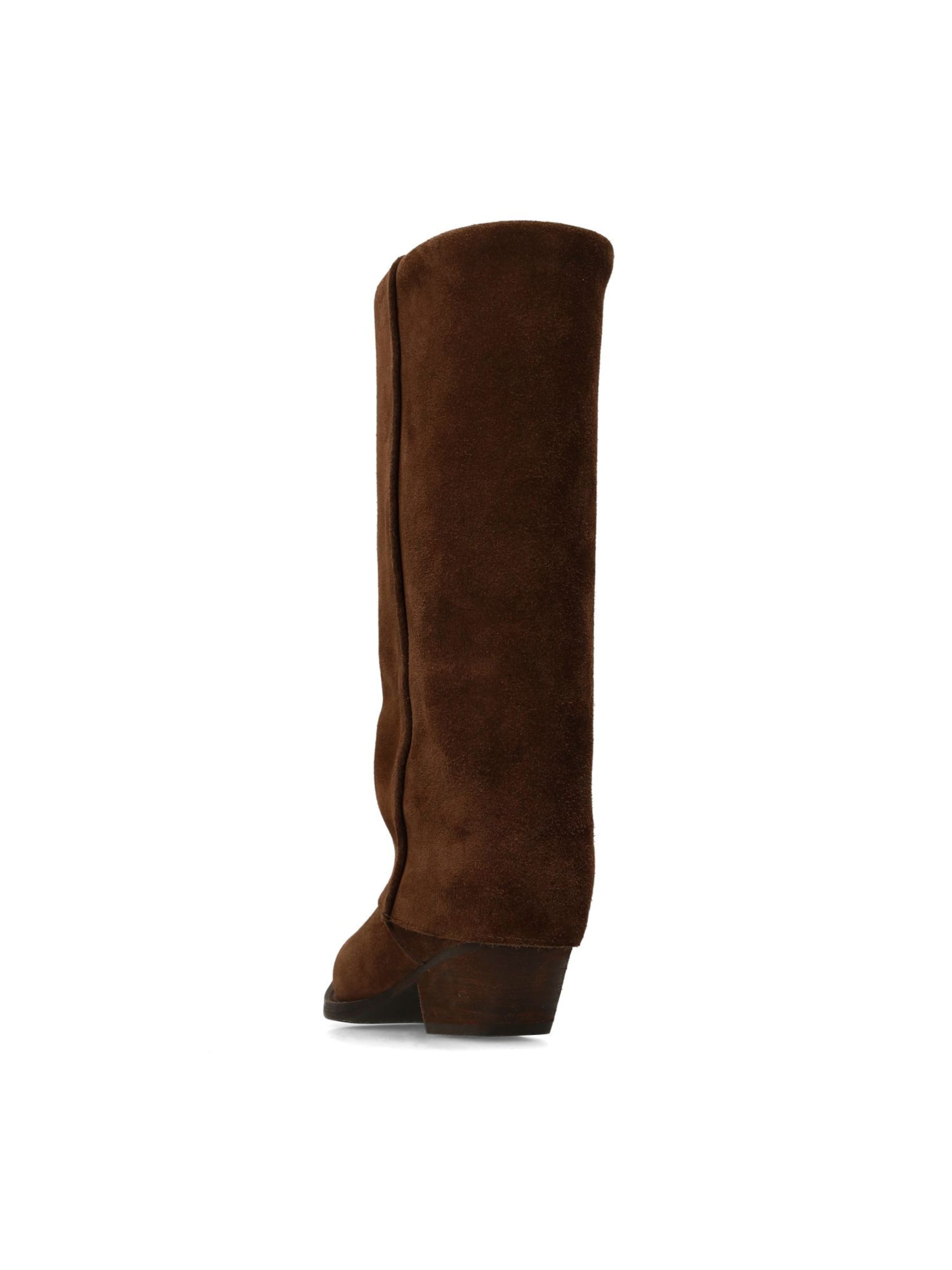 MANFIELD Stiefelette in Braun