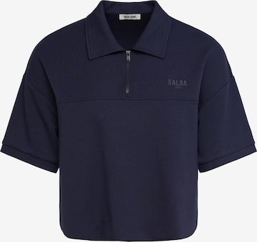 Salsa Jeans Shirt in Blauw: voorkant