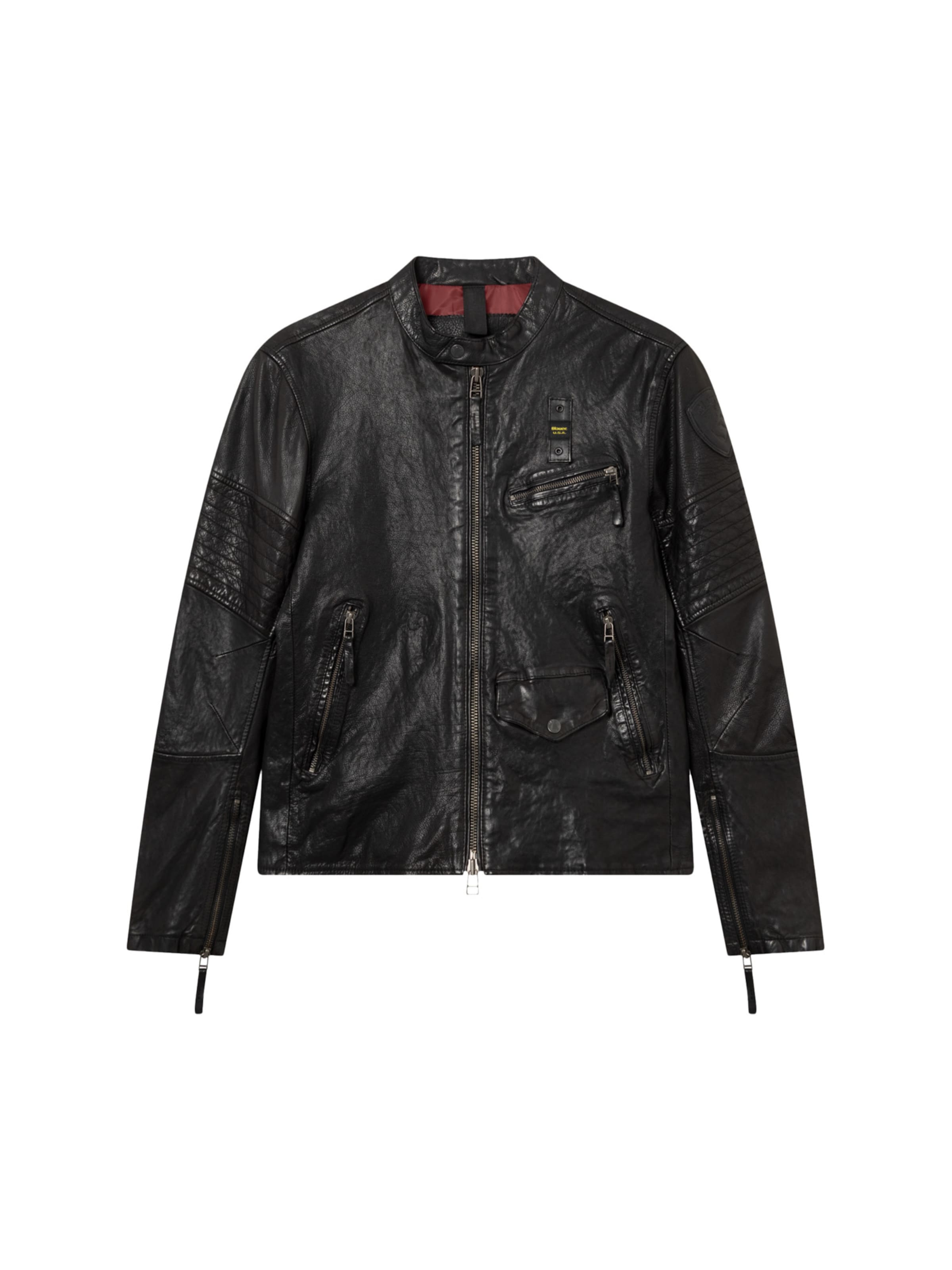 Giacca di mezza stagione 'Elmer' di Blauer in nero: frontale