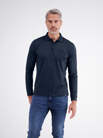 T-Shirt LERROS en bleu : devant