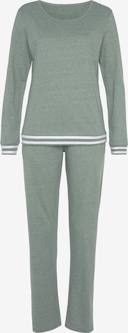 VIVANCE Pajama 'Dreams' in Green: front