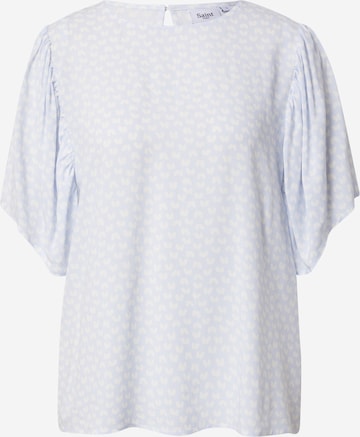 SAINT TROPEZ Blouse 'May' in Blauw: voorkant