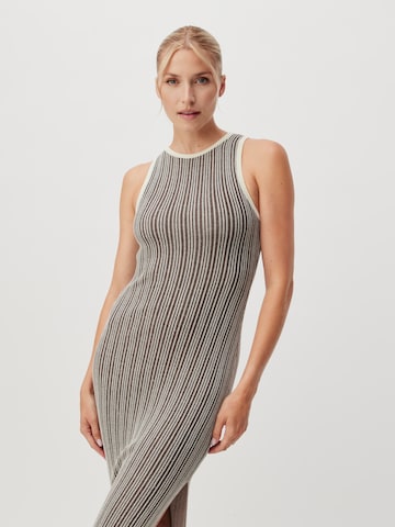 LeGer by Lena Gercke Knitted dress 'Gesa' in Brown: front