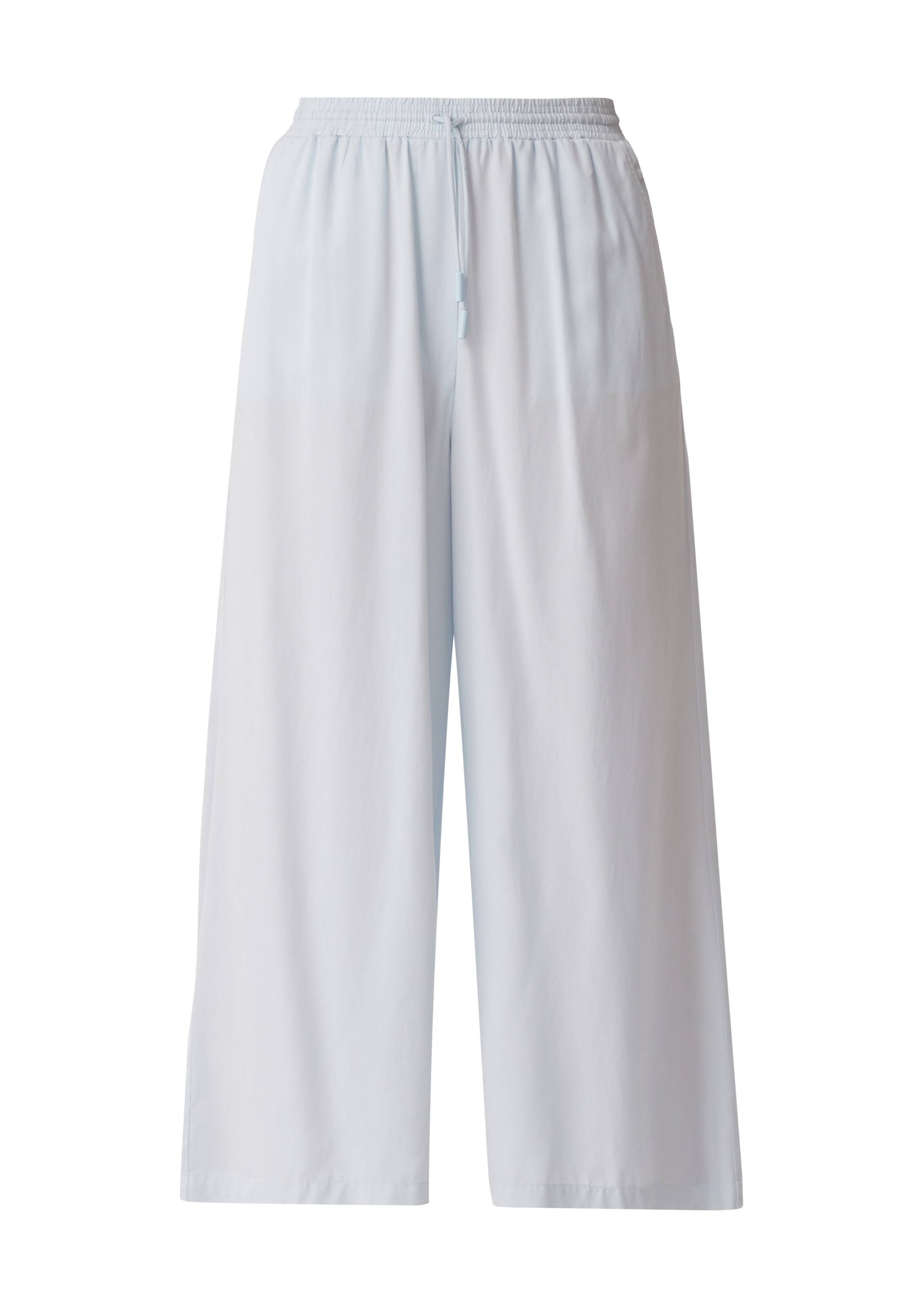 comma casual identity Wide Leg Hose in Blau: Vorderseite