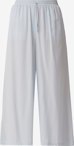 comma casual identity Wide Leg Hose in Blau: predná strana