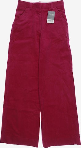 Arket Pants in XS in Pink: front