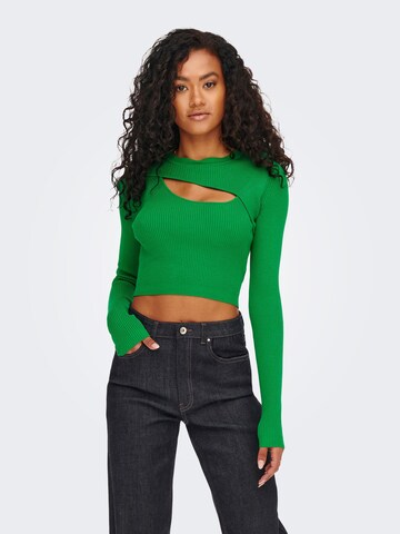 Pull-over 'Liza' ONLY en vert