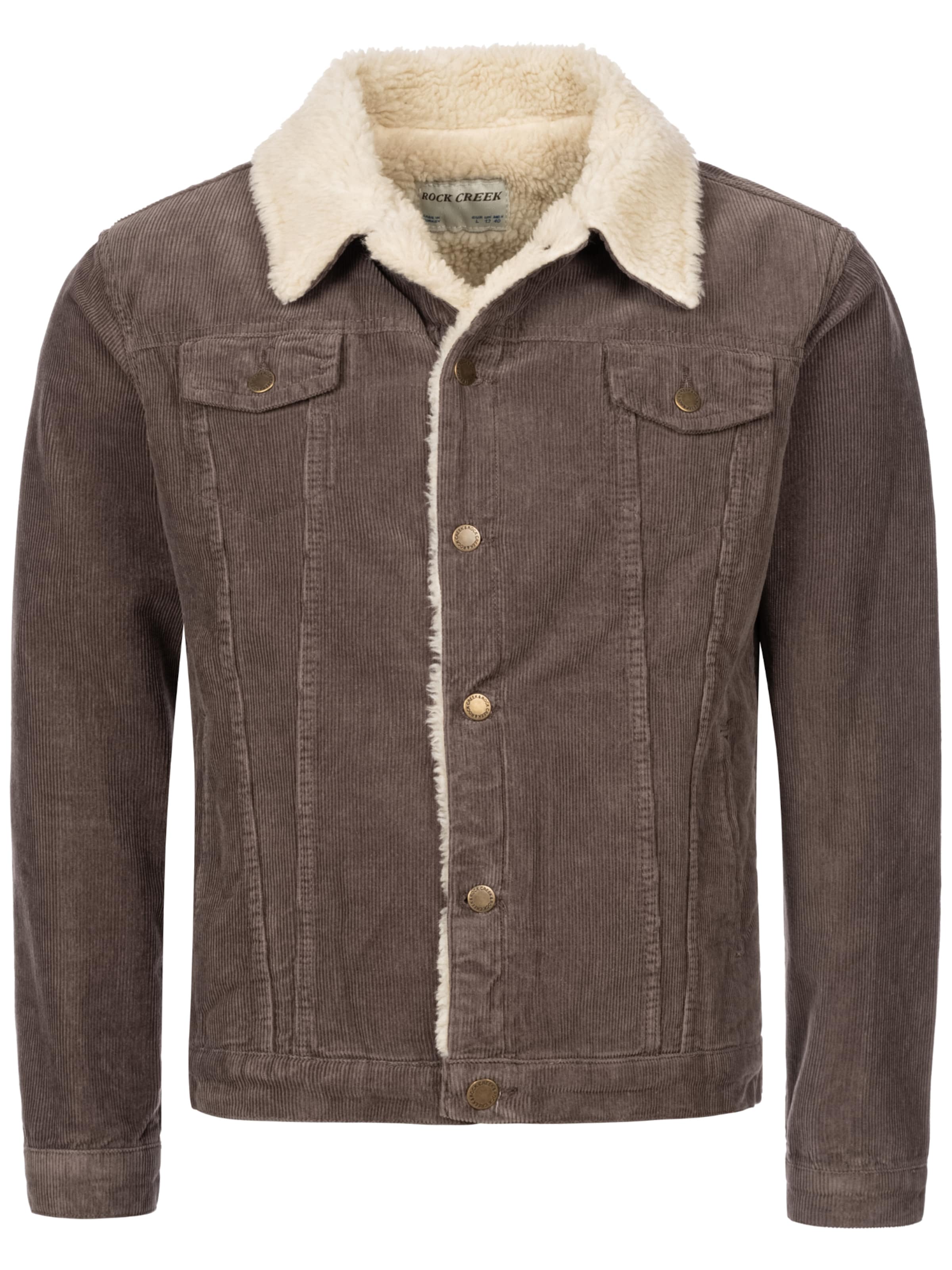 Rock Creek Winterjacke in Braun: Vorderseite