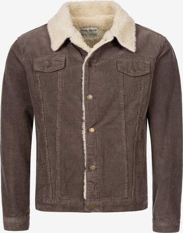 Rock Creek Winter Jacket in Brown: front