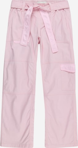 Abercrombie & Fitch - Loosefit Calças em rosa: frente