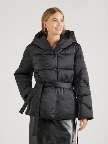 Veste d’hiver 'Plyssa' BOSS en noir : devant