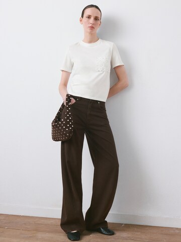 MANGO Shirt 'DAISY' in Wit