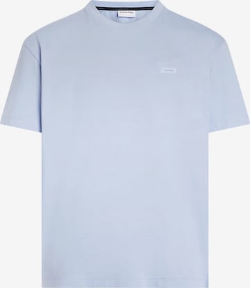 T-Shirt Calvin Klein en bleu : devant