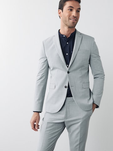 Next Slim fit Blazer 'Motion Flex' in Grey: front