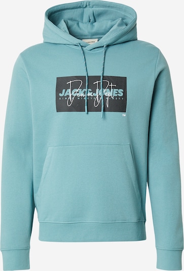 Megztinis be užsegimo 'JJCOLE' iš JACK & JONES, spalva – šviesiai mėlyna / juoda / balta, Prekių apžvalga