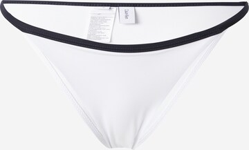 Bas de bikini Calvin Klein Swimwear en blanc : devant