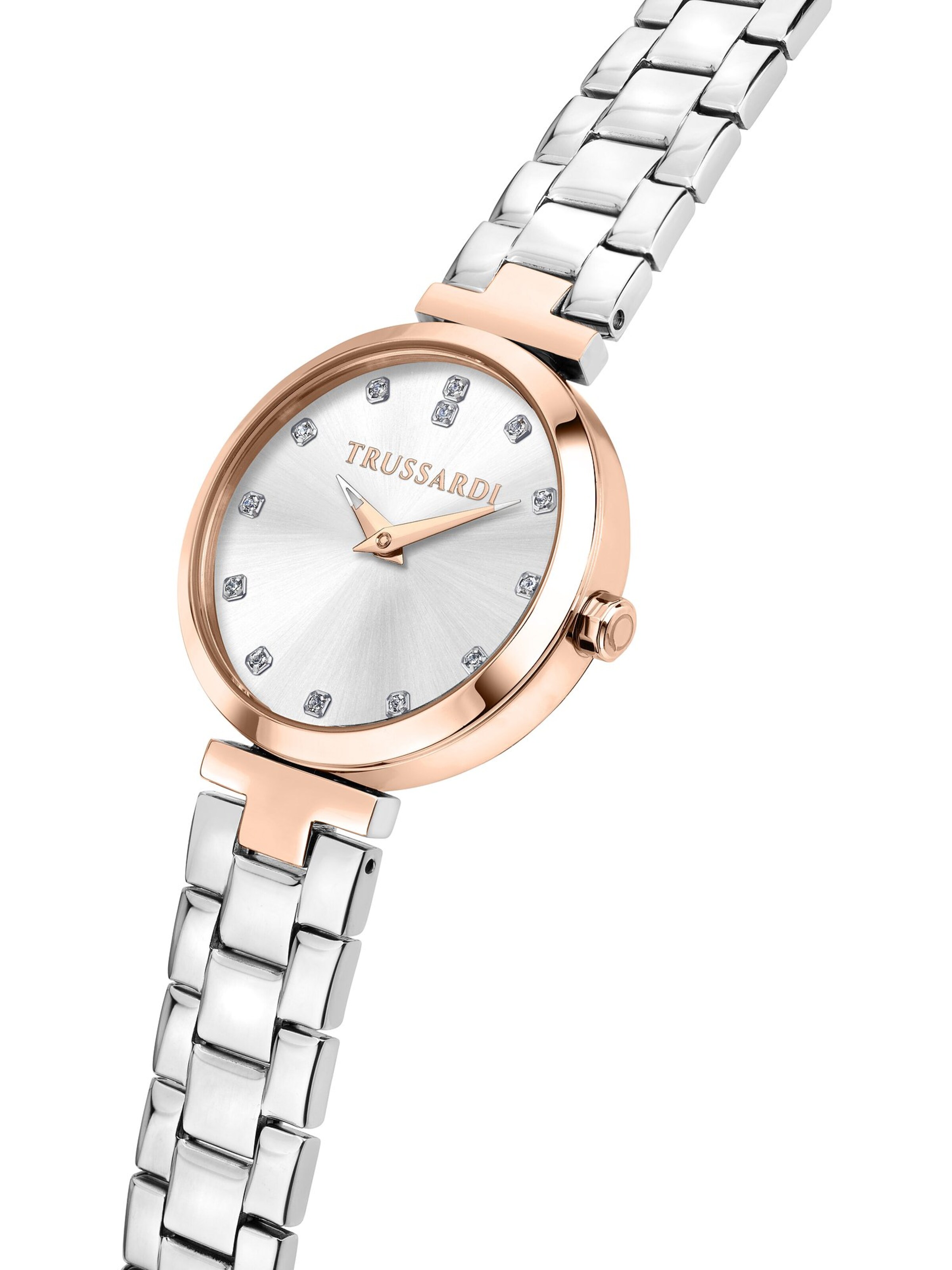 Trussardi Analog Watch in Silver