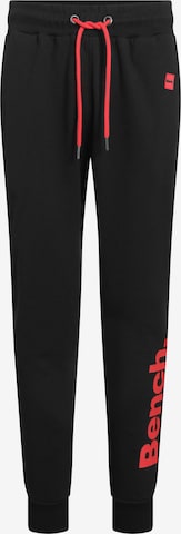 BENCH Tapered Pants 'Equip' in Black: front