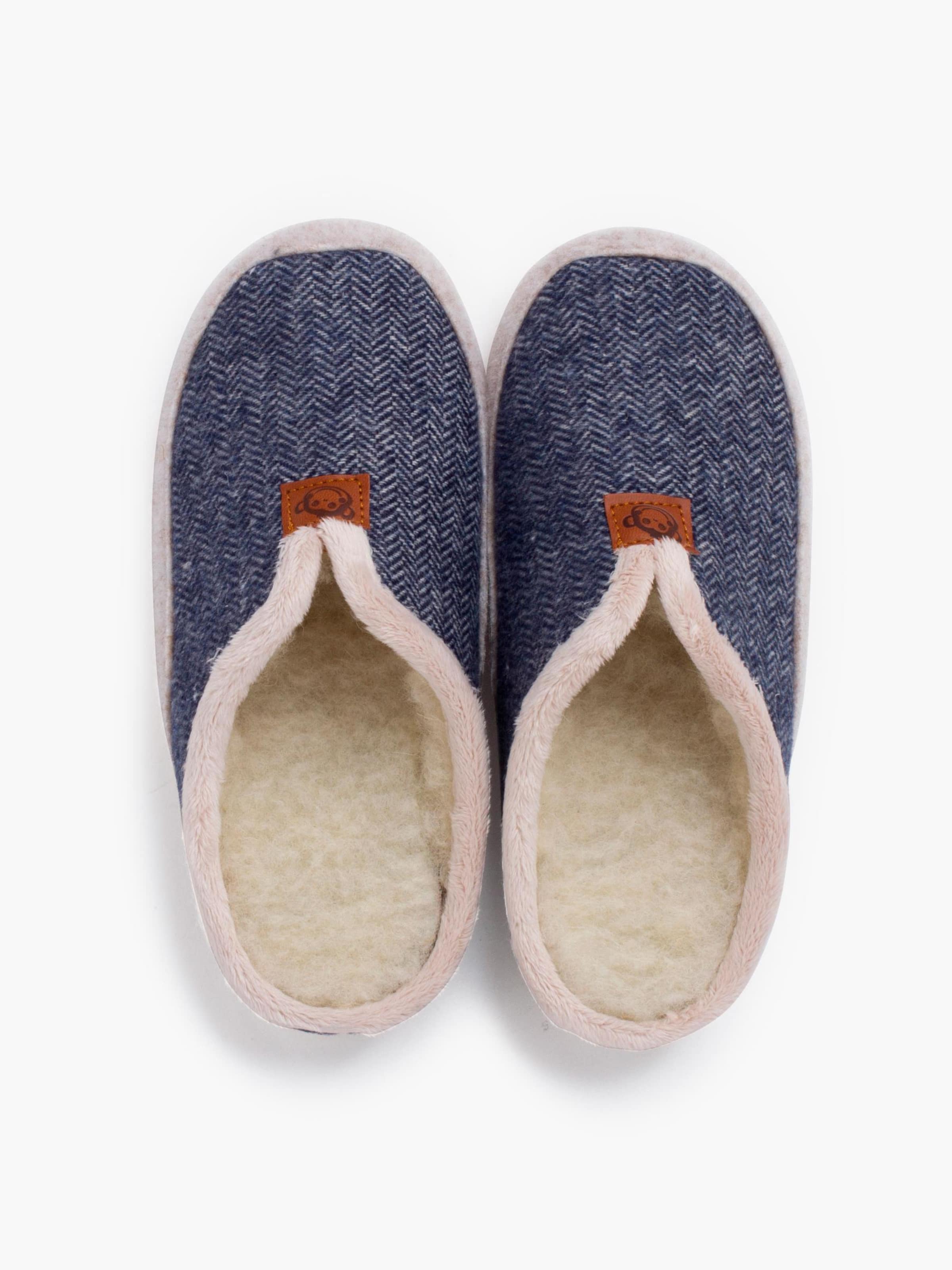 Pantoufle Pisamonas en bleu