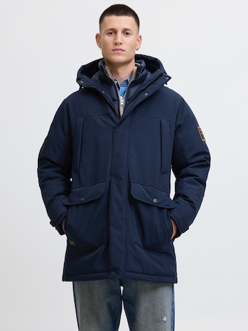 JACK & JONES Välikausiparka 'JJFINN' värissä sininen: etupuoli