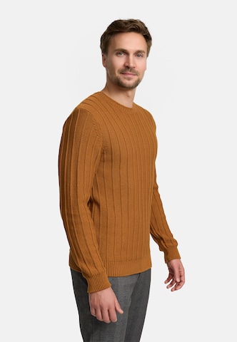 Pull-over 'JFTruman' JEFF en marron