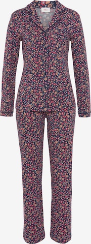 s.Oliver Pajama in Blue: front